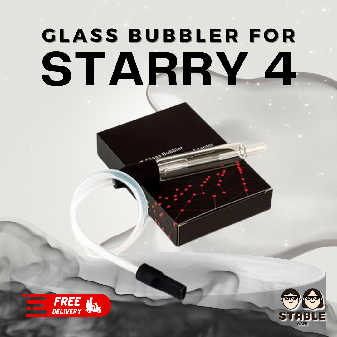 XMAX Starry Glass Bubbler หลอดแก้ว Starry