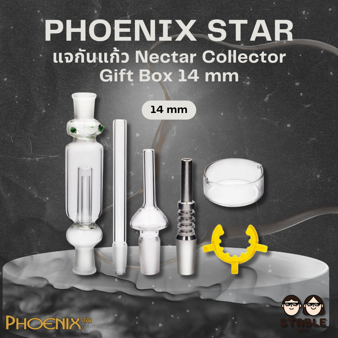 (ส่งด่วน 24 H.) แจกันแก้ว Nectar Collector gift box 14 mm