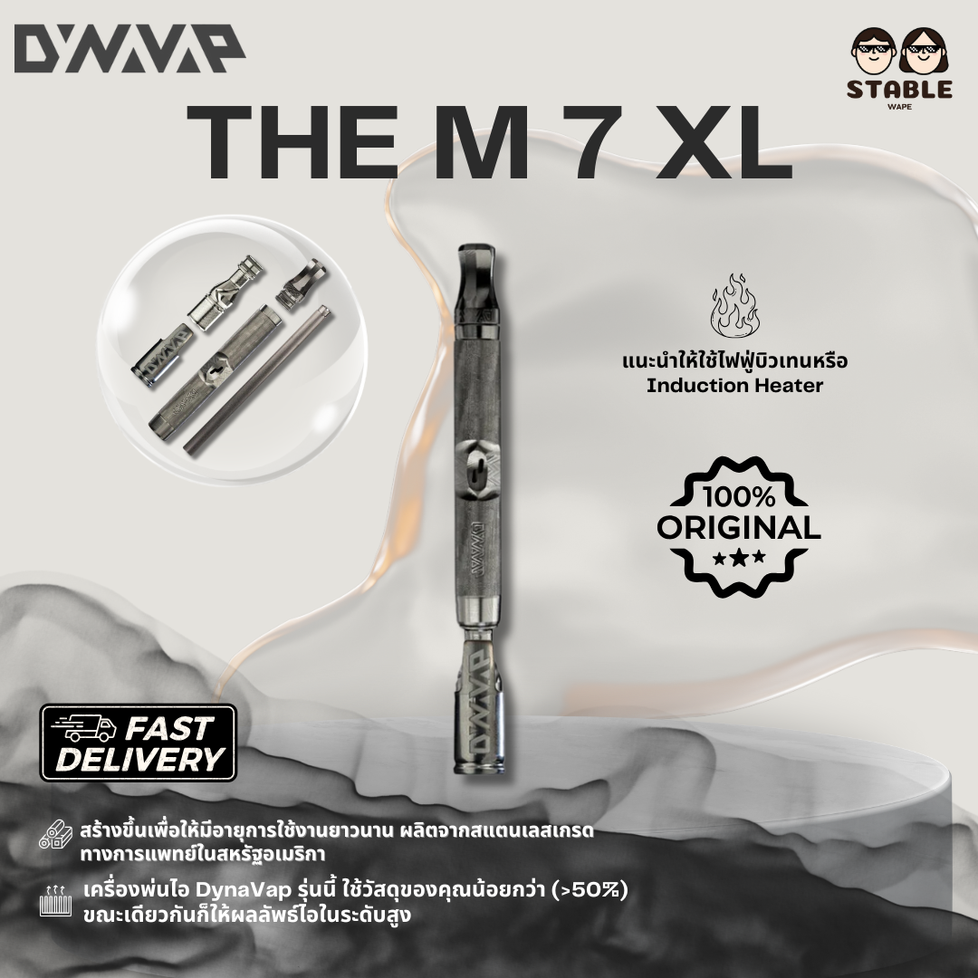 (Delivery 24 H.) DYNAVAP THE M 7 XL 2024 Newest Model ของแท้ 100%