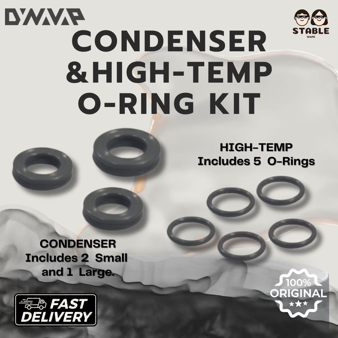 (Delivery 24 H.) อะไหล่ DYNAVAP / Condenser O-Ring Kit / HIGH-TEMP O-RING KIT  Dynavap ของแท้ 100%