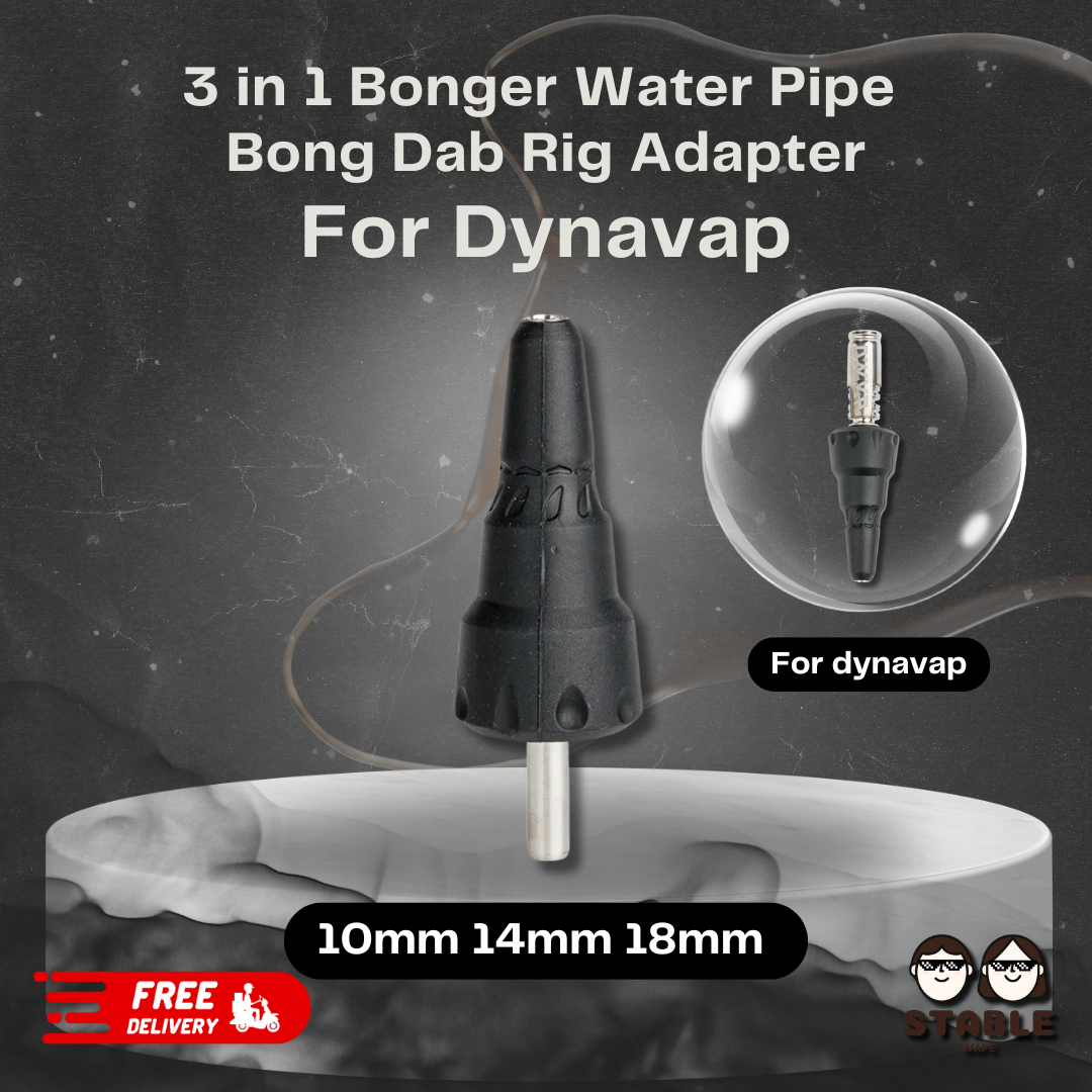 (Delivery 24 H.) 3 in 1 Bonger Water Dab Rig Adapter For Dynavap